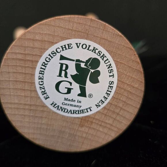 Richard Glasser German Incense Burner Fisherman Handmade in Germany Wooden - Picture 7 of 9